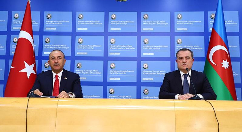 Azerbaijani, Turkish foreign ministers discuss situation in region 
