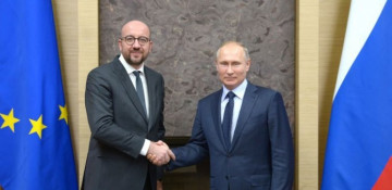 Russian leader, European Council president discuss Karabakh issue