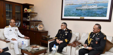 Delegation of Azerbaijan Naval Forces holds series of meetings in Pakistan (PHOTO)