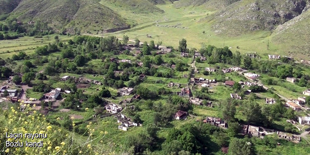 Azerbaijan releases footage from Lachin’s Bozlu village