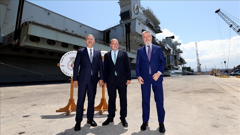 Turkish, British, Italian defense chiefs meet in Sicily