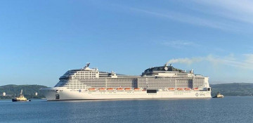 First cruise ship visits Belfast since start of pandemic