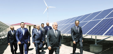 Wind-Solar Hybrid Power Station commissioned in Nakhchivan