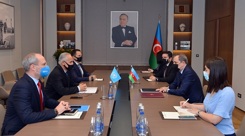 Azerbaijan’s FM receives outgoing UN Resident Coordinator Isaczai