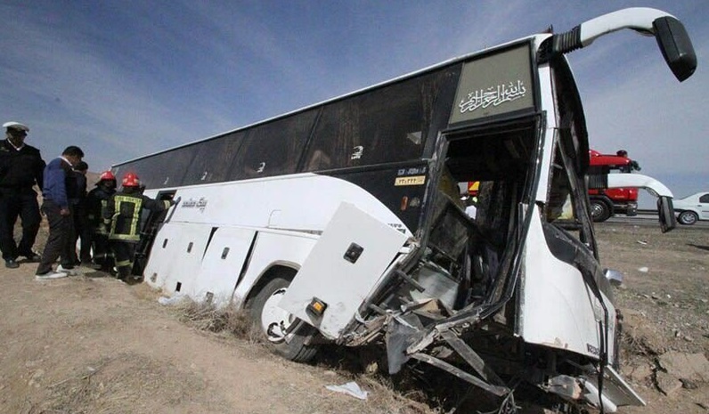 Bus carrying Iranian journalists overturns, kills at least 2