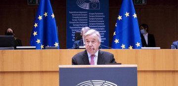 UN chief urges European Parliament to support COVID vaccines for all