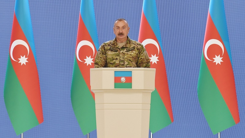 Azerbaijani President: Second Karabakh War was a lesson that Armenia will remember forever