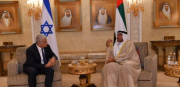 Israeli FM lands in UAE for 1st official visit