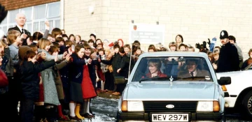 Princess Diana's Ford Escort sells at auction for £52,000