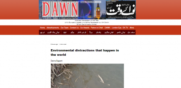 UK's Dawn Report highlights fact of Okhchuchay River pollution by Armenia