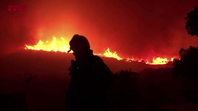 Wildfire in Spain's Costa Brava forces hundreds from their homes