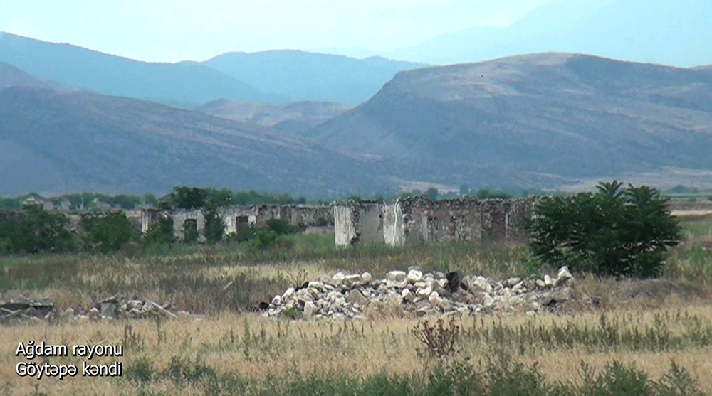 Azerbaijan releases footage from another village of liberated Aghdam