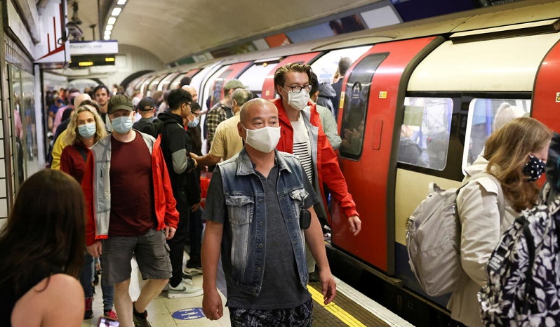 Britain reports highest deaths from COVID-19 since March as Johnson urges caution