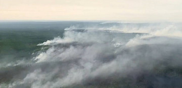 Smoke from Yakutia wildfires registered on Arctic scientific stations