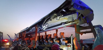 6 killed, 37 injured as bus collides with truck in Turkey’s Manisa