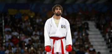 Azerbaijani karateka Rafael Aghayev wins opening bout at Tokyo Olympics