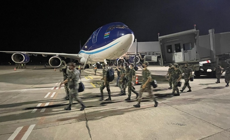 Another group of Azerbaijani firefighters arrives in Turkey to extinguish forest fires
