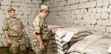 Minister Zakir Hasanov inspects readiness of new warehouses in the liberated territories for the winter period (VIDEO)