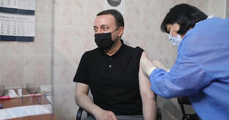 Georgian PM Garibashvili receives jab, urges citizens to vaccinate