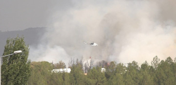 Azerbaijani firefighters continue to fight forest fires in Turkey (PHOTO/VIDEO)