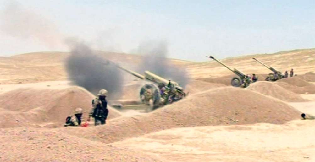 Azerbaijani army’s artillery units conduct live-fire exercises (VIDEO)