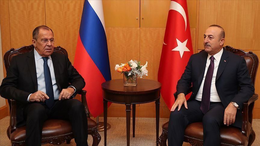Russian, Turkish FMs urge key forces in Afghanistan to ensure security in the country