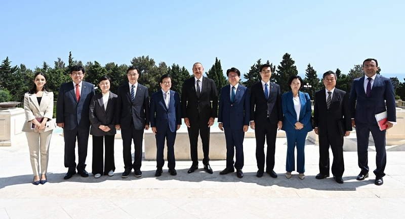 President Aliyev: Azerbaijan invited Korean companies to implement projects in its liberated lands