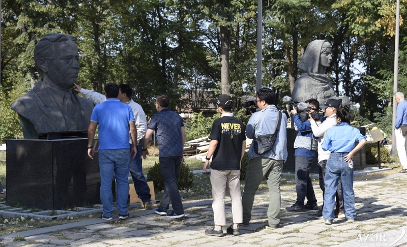 Chinese company “On the Road” is shooting documentary on Azerbaijan’s liberated territories