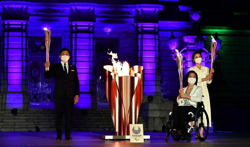 Tokyo Paralympics officially open as virus cases surge in Japan