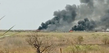 Armenian Armed Forces commit arson in direction of Azerbaijan's Sadarak district (PHOTO/VIDEO)