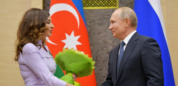 Vladimir Putin congratulates Azerbaijani First VP Mehriban Aliyeva on her birthday