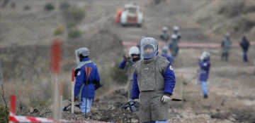 Azerbaijan defuses 525 landmines in liberated lands last month 