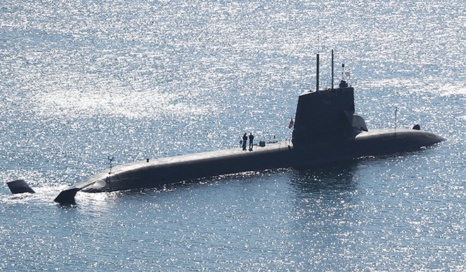 S.Korea tests first submarine-launched ballistic missile