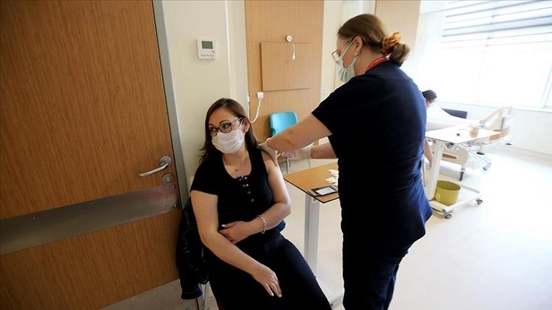 Number of COVID-19 jabs administered in Turkey passes 100.3M