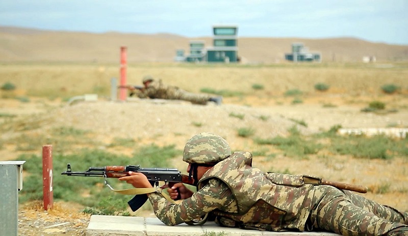 Azerbaijan army holds another course for long-term active military servicemen (VIDEO)