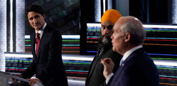 Canada's major political party leaders vie for votes in final debate