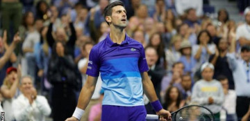 US Open: Record-chasing Novak Djokovic sets up final with Daniil Medvedev