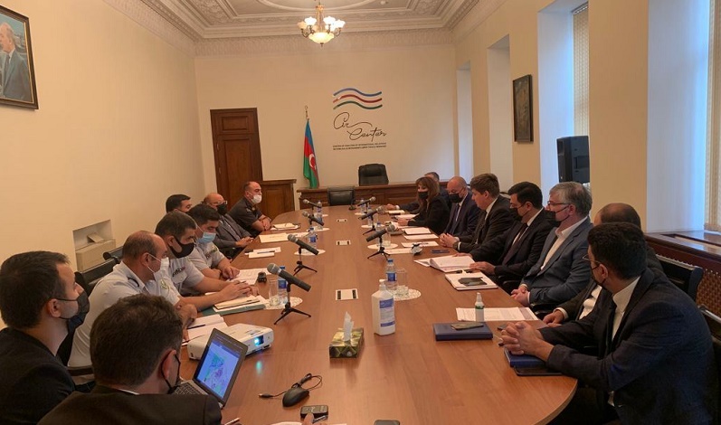 Working Group on clearing mines and unexploded ordnance in liberated Azerbaijani territories holds meeting (PHOTO)