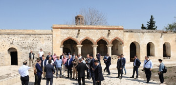 Turkic Council delegation starts visit to Aghdam (PHOTO)