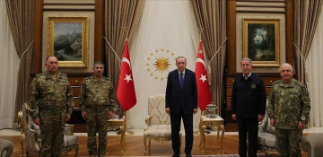 Turkish President receives Minister of Defense of Azerbaijan