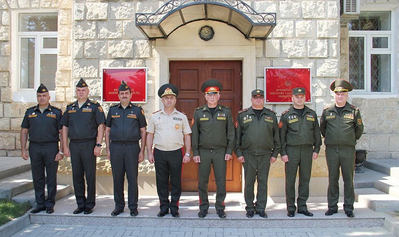 Military officials of Azerbaijan and Belarus hold meeting (PHOTO)