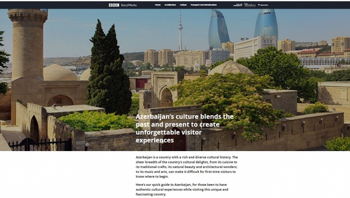 Azerbaijan’s culture blends the past and present to create unforgettable visitor experiences: BBC