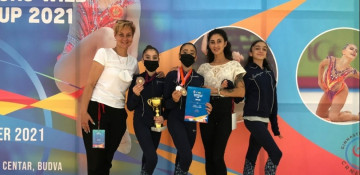 Azerbaijani gymnasts win six medals in Montenegro