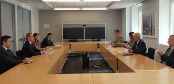 Azerbaijani FM, EU high rep exchange views on issues of mutual interest (PHOTO)