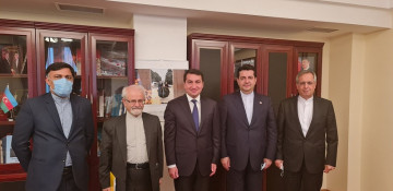 Presidential aide Hikmet Hajiyev discusses bilateral and regional issues with Iranian Deputy FM