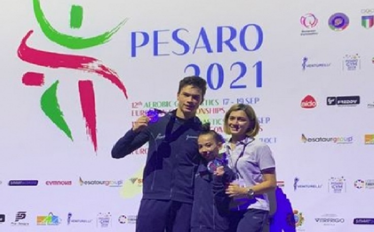 Azerbaijani gymnasts grabs silver at European Age Group Competitions in Italy