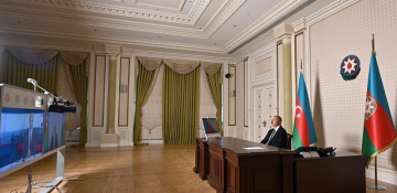 There is no Nagorno-Karabakh on political and geographic map of Azerbaijan - President Aliyev