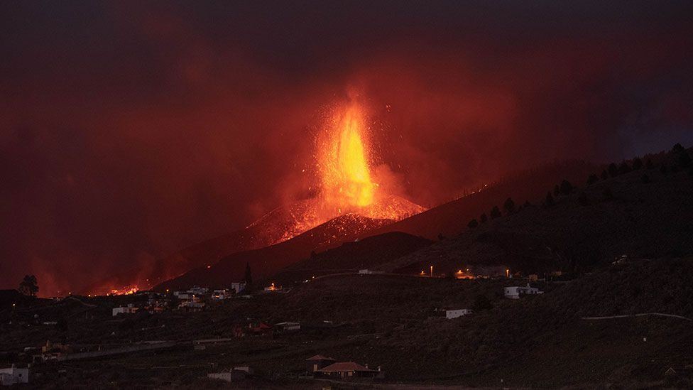 More destruction feared in La Palma as lava pours from new volcano vent