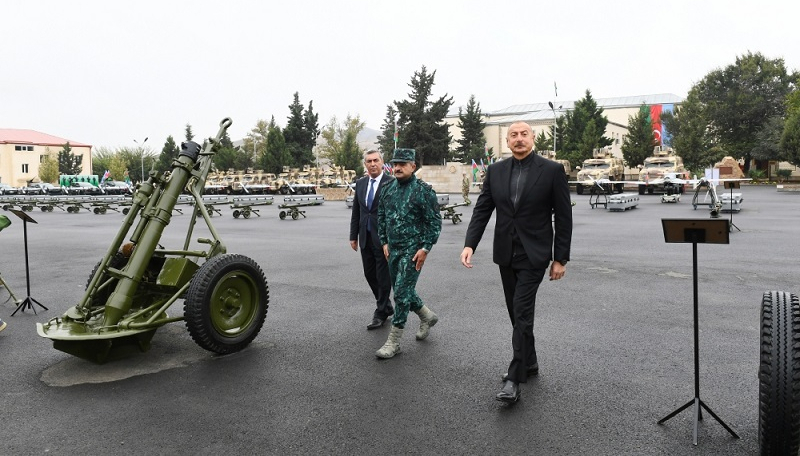 President Ilham Aliyev inaugurates complex of State Border Service’s military unit in Jabrayil