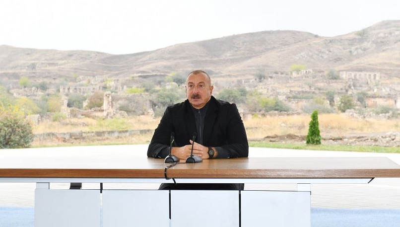 Azerbaijani president says Jabrayil’s liberation began 5 years ago 